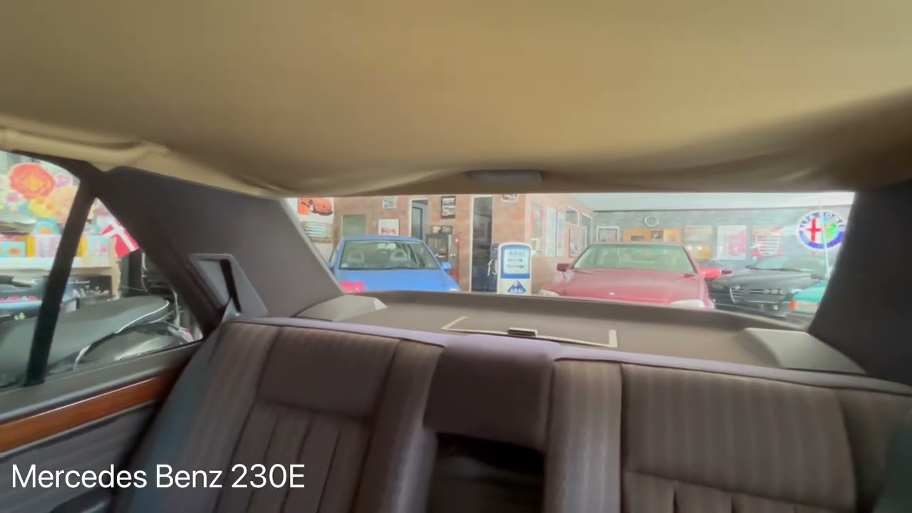 Video preview of Mercedes-Benz 230 E (1992)