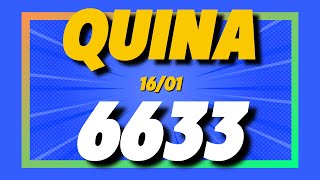 Resultado da Quina 6633