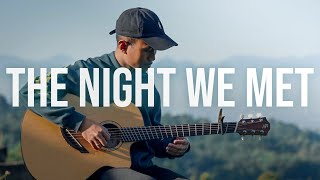 The Night We Met - Lord Hurron - Fingerstyle Guitar Cover