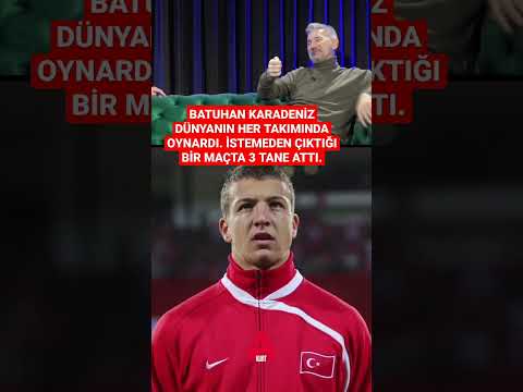 BATUHAN KARADENİZ DÜNYANIN HER TAKIMINDA OYNARDI. İSTEMEDEN ÇIKTIĞI BİR MAÇTA 3 TANE ATTI #beşiktaş