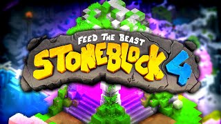 Stoneblock 4! | Modded Questing Stoneblock!