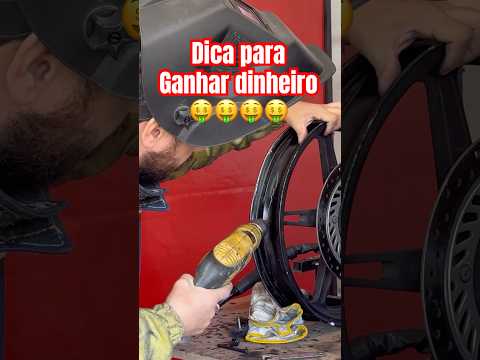 Dica para ganhar dinheiro com solda Tig alumínio /solda roda #solda #soldatig #soldador