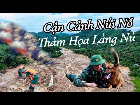 CHÓ NGHIỆP VỤ PHÁT HIỆN DẤU VẾT CÓ THI THỂ SÂU DƯỚI BÙN ĐẤT