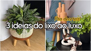 3 Ideias super fáceis pra decorar um cantinho na sua casa!