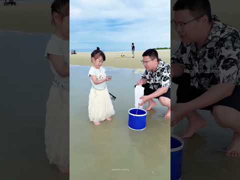 Dad Secretly Helped Her Find Shells