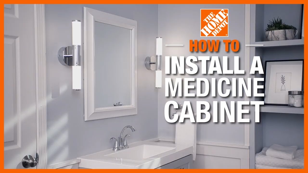 How to Install a Medicine Cabinet