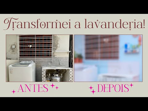 Transformei a lavanderia em um dia! (e minha mãe ajudou)