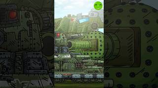 Vostok 1 helps KV-44 #gerand #tanks_cartoons #hamburger #usa