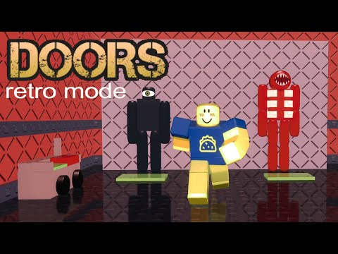 DOORS RETRO MODE - NEW APRIL FOOLS 2024 UPDATE (4K RTX ON) FULL Walkthrough