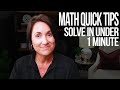 Math Problem Solving Techniques