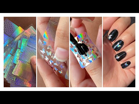 Amazon nail finds || How to use nail art stencils || Complete tutorial and review