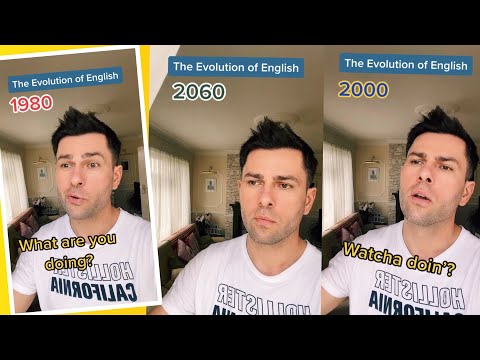 The Evolution of English #english #comedy #funny #learnenglish #shorts #london #usa #romania #fyp