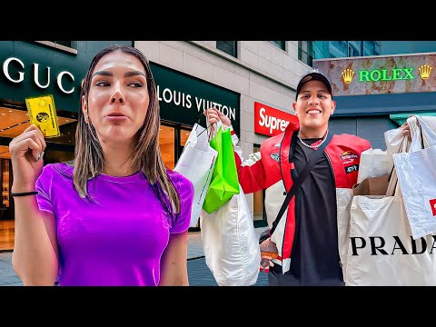 LE COMPRÉ 100 REGALOS A MI NOVIO POR 24 HORAS | CECIA LOAIZA