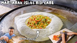 NYOBAIN MARTABAK TELUR CABE 45‼️ SUNGGUH DILUAR EKSPETASI