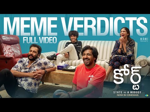 Meme Verdicts ft. Team Court - State Vs A Nobody | Priyadarshi | Nani