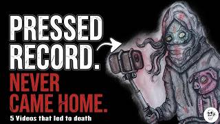 5 of the DEADLIEST VIDEOS on the Internet || Taken by the Internet DRAWING