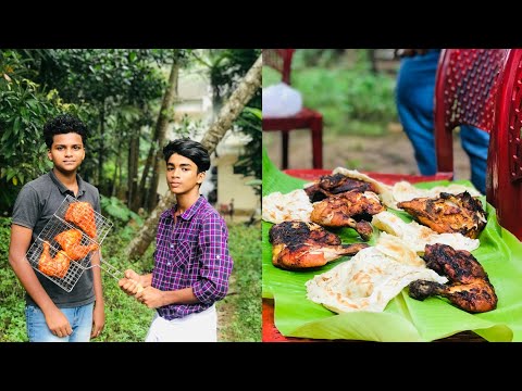 കോഴി ചുടല്ലേ 🔥🍗 |Grilled Chicken Making|