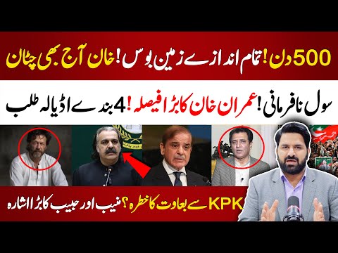 Imran Khan Release? | PTI Negotiation With Govt -Huge Surprise | Threat of Rebellion from KPK | VLOG