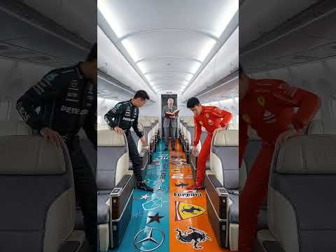 โ๏ธF1 Racing At 30000 Feet ๐๏ธMercedes Vs Ferrari Floor Battle ๐คฏ