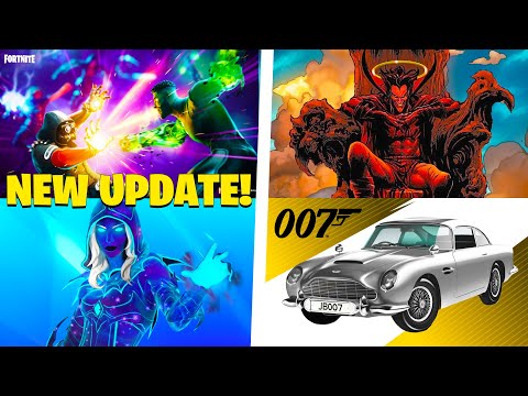 Fortnite HUGE Update! (FREE Galaxy Skin, OG Marvel LTM, Collab LEAKS)