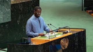 Le discours historique du président Diomaye à l’assemblée générale des Nations unies