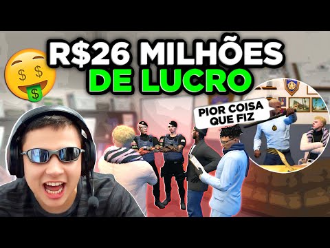 Paulinho foi cobrar DÍVIDA MILIONÁRIA do DELEGAD0 no GTA RP