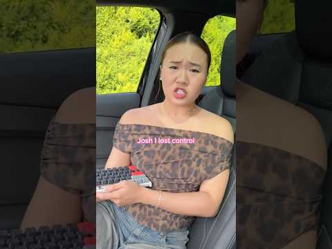 Girlfriend tries to be funny👀 #couple #comedy #couplecomedy #funny #funnyvideo #fun