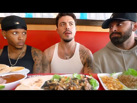 FaZe Adapt, Silky & Bradley Martyn Mukbang!