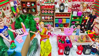 Mini and Peter Christmas shopping new series| episode 1 | My Barbie Shows