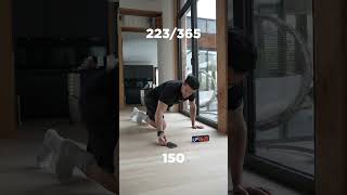 Stay focus ! Day 223/365 One more push-up everyday during 1 year ! 🔥￼