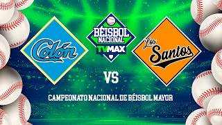 COLÓN VS LOS SANTOS  | ⚾ BÉISBOL MAYOR  2026 | #FullBeis | EN VIVO