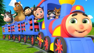 Little Train Song | Choo Choo and Go | Lalafun Nursery Rhymes & Kids Songs