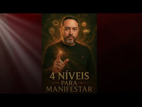 🔮 OS 4 NÍVEIS PARA MANIFESTAR A SUA  REALIDADE – O QUE NINGUÉM TE CONTA