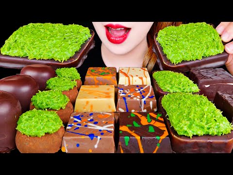 ASMR FIX DUBAI CHOCOLATE, SUPER DICKMANN'S, MOCHI EATING SOUNDS MUKBANG 원조 픽스 두바이초콜릿 먹방 咀嚼音