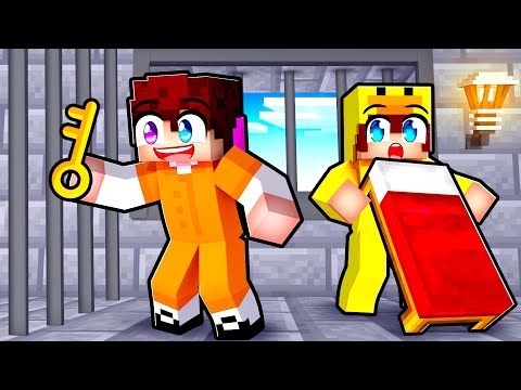 Ontsnappen Uit De Gevangenis! (Minecraft Survival)