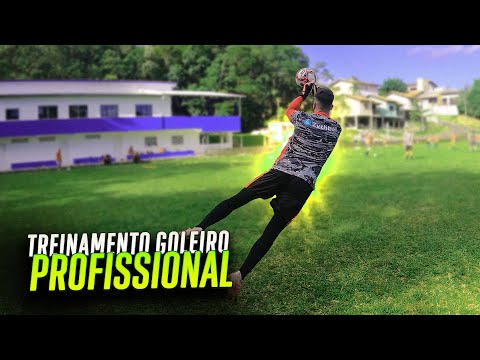 COMO É O TREINAMENTO DE UM GOLEIRO PROFISSIONAL #4