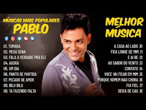 PABLO DVD 2 SOFRÊNCIA COMPLETO AS ROMÂNTICAS MÚSICAS NOVAS CD 2024