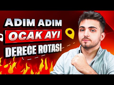 YKS 2025: OCAK 🔥 | Seviye Seviye TYT - AYT Çalışmaları, Günlük Rutin | #yks