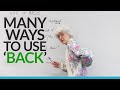 Understanding the Word 'Back'