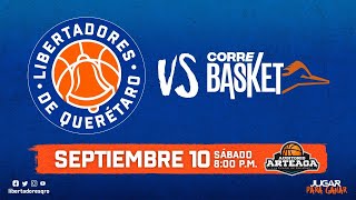 Libertadores de Querétaro vs Corre Basket UAT 10/septiembre/2022