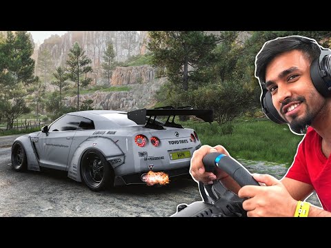 DRIVING TEST WITH BEST LUXURY CARS WITH REAL STEERING WHEEL - TECHNO GAMERZ GTA 5