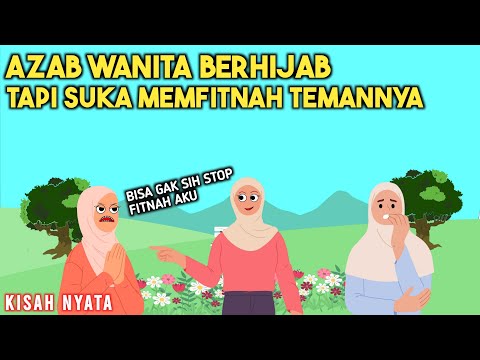 AZAB WANITA BERHIJAB TAPI SUKA FITNAH TEMANNYA! | SINETRON KISAH NYATA