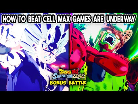 How To Beat Cell Max Games Are Underway (Bonus Battle) - Dragon Ball Sparking Zero