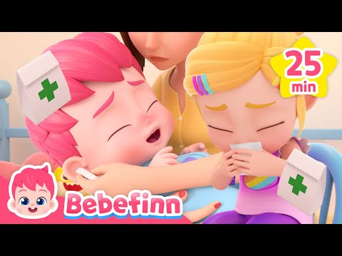 Ouch! Boo Got A Boo-BooㅣBoo Boo Song Special CompilationㅣBebefinn Nursery Rhymes for Kids