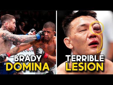 Sean Brady DOMINA a Gilbert Burns | Fuertísima LESIÓN y GRANDES finalizaciones | UFC Vegas 97