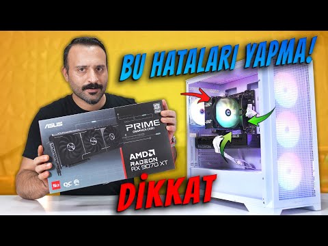 SAKIN BU HATALARI YAPMAYIN! Radeon RX 9070 XT 16GB Sistem Nasıl Toplanır?