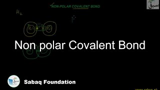 Non polar Covalent Bond