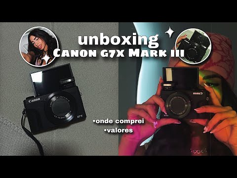 UNBOXING CANON G7X MARK III 📸