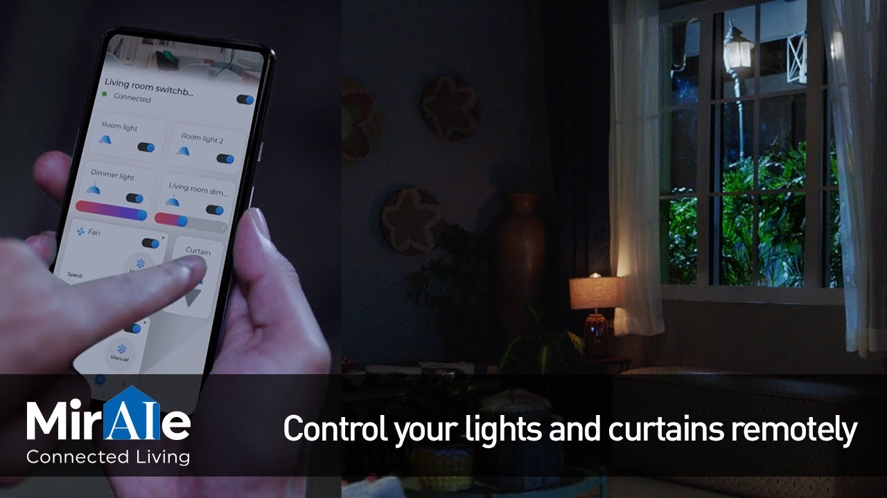 Panasonic IoT-enabled Lights & Curtains Powered by MirAIe