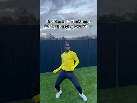 I Played Football In The Streets Of Brazil๐ง๐ท